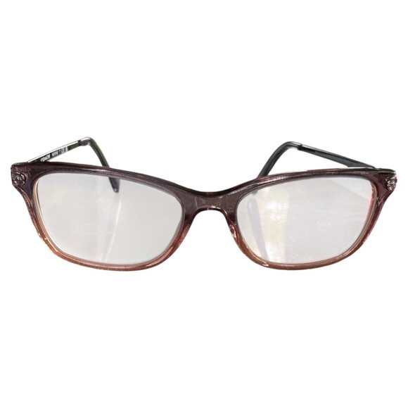 Coach Eyeglasses HC6142 5554 Glittered Transparent Purple Frames Designer - Picture 6 of 6